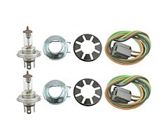 1928-1931 Headlight Conversion Kit to 6V Halogen