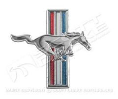 64-66 Fender Emblem, Running Horse, RH