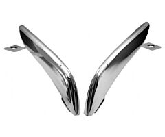 64-66 Bumper Guards Rear, set