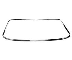 65-68 Windshield Molding, Upper, CPE/FB, LH