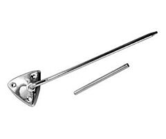 64-66 Sun Visor Bracket & Rod, CPE/FB