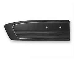 66 Door Panels, Standard, Black
