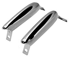 67-68 Bumper Guards, Front, Set