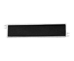 67-68 Dash Panel, Centre, Black