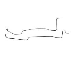 67-68 Automatic Transmission Oil Cooler Lines, V8 - C4
