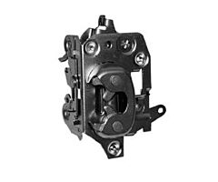 69-70 Door Latch Assembly, with Clips, LH