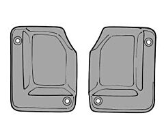69-70 B-Pillar - Quarter Window Seal, FB, set