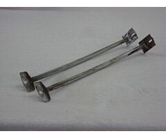 69-70 Door Glass Runs, Used, LH