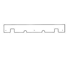 69-70 License Plate Light Dust Shield