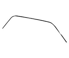 69-70 Drip Rail Molding, Coupe, without Vinyl Top, set