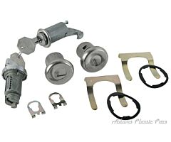 64-64 LOCK IGNITION,DOORS,GLOVEBOX 1964
