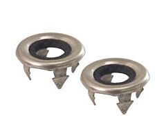 69-73 Door Lock Grommets, Stainless, DeLuxe, set