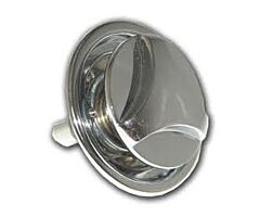 70 Hood Twist Lock, Chrome