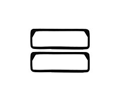 71-73 Side Marker Light Gasket, Front, set