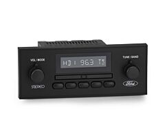 RetroSound Dallas Radio tbv 85-86 F-Series / Bronco, met Motor 4