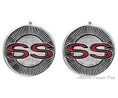 65-65 EMBLEM DOOR PANEL 1965  PR