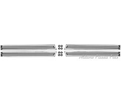 63-63 MOLDING FENDER SIDE 1963  4PC SET
