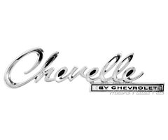69-69 EMBLEM TRUNK CHEVELLE BY CHEVORLET