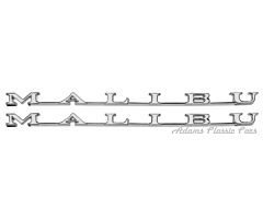 70-70 EMBLEM FENDER MALIBU  PAIR 70