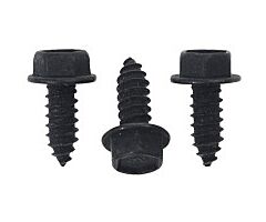 68 Accelerator Bellcrank to Firewall Mount set, V8, 3 pcs