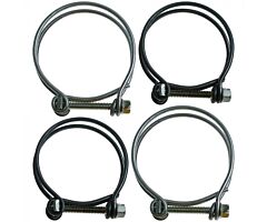66-71 Radiator Hose Clamps, 6 Cylinder, 4 pcs