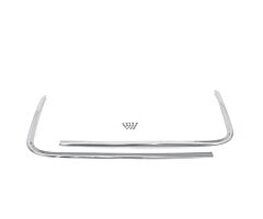 68 Convertible Top Boot Side Moldings, L+R