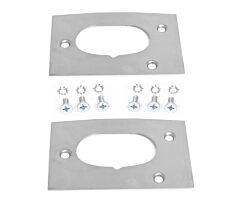 67-68 Door Latch Plate Repair Kit