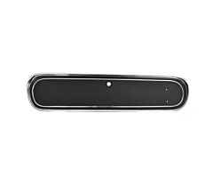 65-66 Glove Box Door, Black, Flat Style, without Emblem