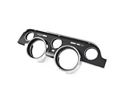 68 Instrument Bezel, Black, without Horse Emblem