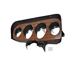 1970 Instrument Bezel Deluxe, Woodgrain