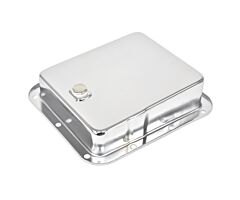 64-73 Transmission Pan C4, Chrome