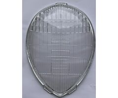 1938-1939 Standard Headlight Lens, with Ford Script, Clear