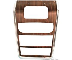 68-68 DASH PANEL CENTER 68 WALNUT W/ A/C