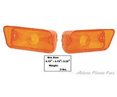 68-68 PARKING LAMP LENS 68 PAIR
