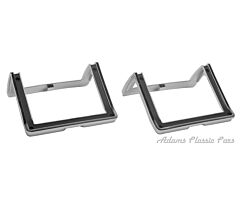 72-72 PARK LAMP BEZEL PAIR 72 CHEVELLE