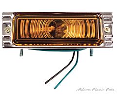 47-53 PARK LAMP ASSY 47-53 RH=LH AMBER