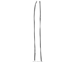 70-72 MOLDING DOOR EDGE PAIR 70/2 CHEVELL
