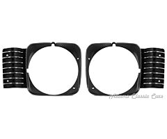 68-72 HEAD LAMP BEZEL 68 ONLY  PAIR
