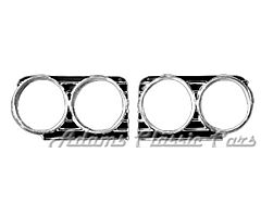 66-66 HEADLAMP BEZEL 66 PAIR