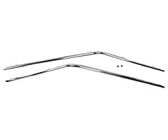 71-73 Drip Rail Molding, Coupe, Set