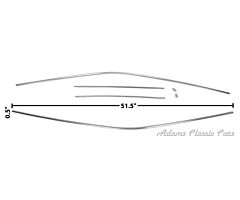 68-70 DRIP RAIL MOLDING 68-70 CHARGER