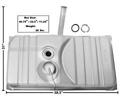 78-81 GAS TANK 78-81 CAMARO W/NECK 21 GAL