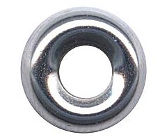Finishing washer - #6 - Nickel plated - Cup type
