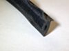 Zwart rubber met vilt bekleed Lengtes van 80 cm