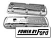 68-70 Kleppendeksels, Powered by Ford, SB V8, OE, Chrome