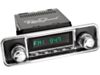 RetroSound Santa Barbara Radio, 58-85 VW Wolfsburg Trim Black / Chrome